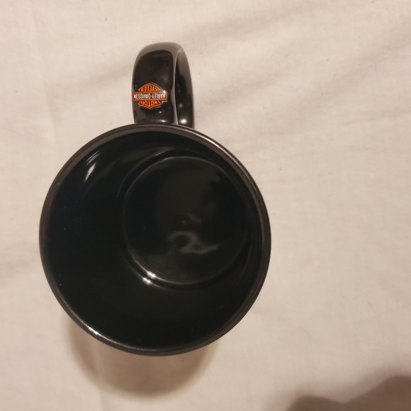 Harley Davidson Motorcycle Mug The Great American Freedom Machine Black 11 oz. - Picture 2 of 5